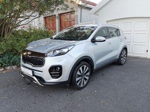 2017 Kia Sportage 2.0 CRDi SX 4x4 AT, Silver with 53000km available now!