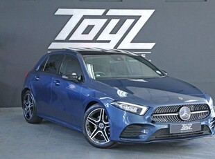 2019 Mercedes-Benz A 200 AMG Sport 7G-DCT, Blue with 86081km available now!