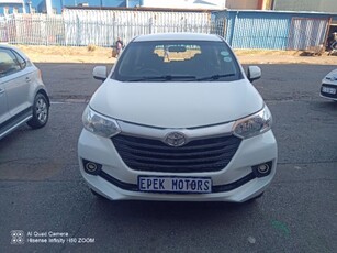 2016 Toyota Avanza 1.3 SX For Sale in Gauteng, Johannesburg