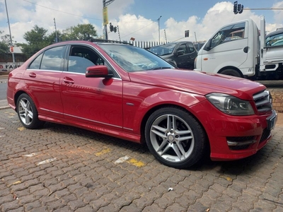 2012 Mercedes-Benz C 200 Edition C 9G-Tronic, Red with 89000km available now!