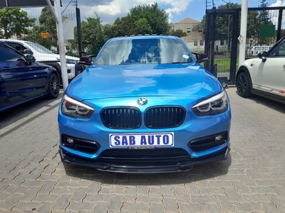 2018 BMW 118i (F20) 5 Door Sport Line Auto