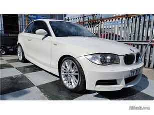 2008 BMW 1 SERIES COUPE 135i Coupe White