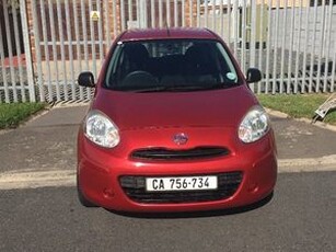 Nissan Micra 2013, Manual, 1.2 litres - Cape Town