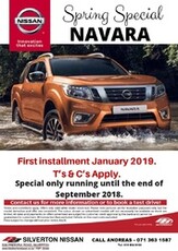 Nissan Navara 2018, Automatic, 2.3 litres - Pretoria