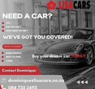 Lisa cars Rent to own or finance