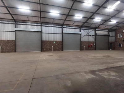A Warehouse, Distribution Centre or Manufacturing facility is available for rent in the N4 Gateway Park, located in Pretoria.