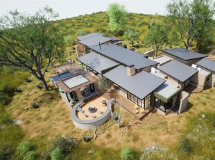 Ultra-modern, luxury home under construction in Leadwood Big Game Estate