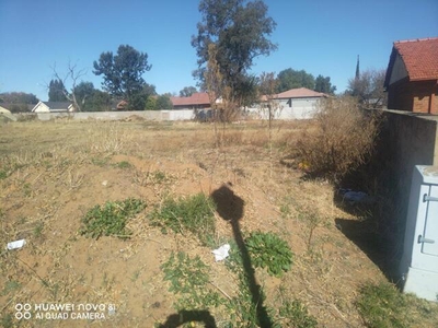 Lot For Sale In Odendaalsrus, Free State