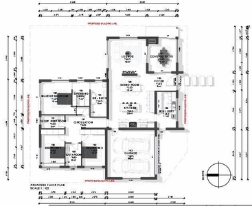 Plot-and-Plan house ready to be built