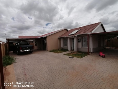 A two-bedroom house situated in Morena Manor next to Morena, Mmabatho, Mafikeng