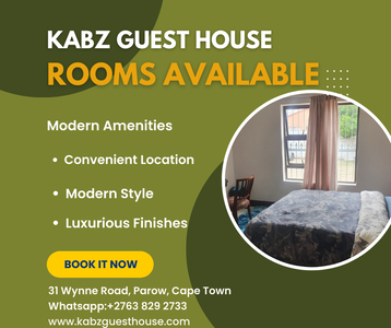 DAILY GUEST HOUSE AVAILABLE IN CAPE TOWN