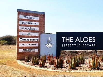 Lot For Sale In The Aloes Lifestyle Estate, Polokwane