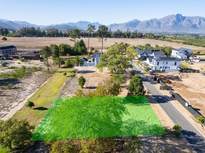Land for sale , Pearl Valley at Val de Vie, Paarl