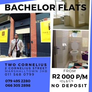 Flat Rate Bachelor Flats
