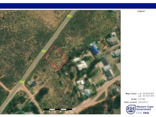 1 980 m² Land available in Clanwilliam