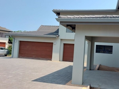 A brand new 4 bedroom house in the secure living Mzingazi Golf Estate