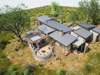 Ultra-modern, luxury home under construction in Leadwood Big Game Estate