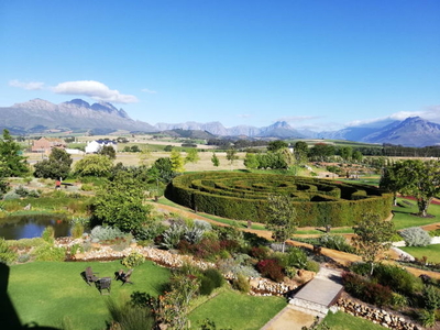 Plot in a security estate in the Winelands