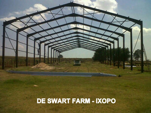 NEW COMPLETE STEEL STRUCTURES FOR SALE