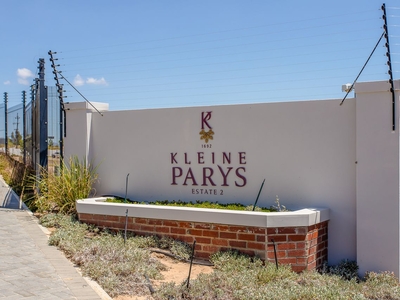 231m² Vacant Land For Sale in Kleine Parys 2