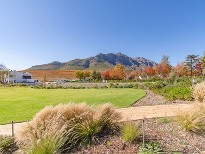 Tranquil Modern Estate Living Against Stellenbosch Mountains