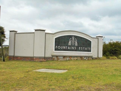 Lot For Sale In Fountains Estate, Jeffreys Bay