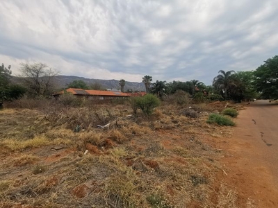 1,028m² Vacant Land For Sale in Thabazimbi