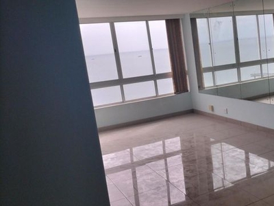 Spacious three-bedroom penthouse apartment with ocean views.