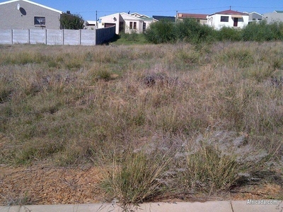 Stunning plot in Wesbank, Malmesbury with views of the Golf Estat