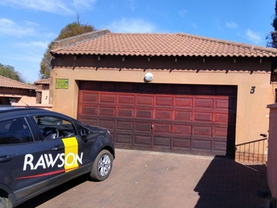 Secured Home in a Complex For Sale in Delmas - R 1,065,000