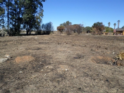 1,578m² Vacant Land Sold in Ventersdorp