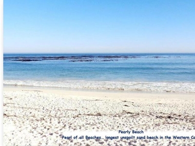 Vacant Erf for sale in Pearly Beach, Gansbaai
