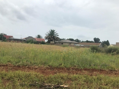 469m² Vacant Land For Sale in Meyerton South
