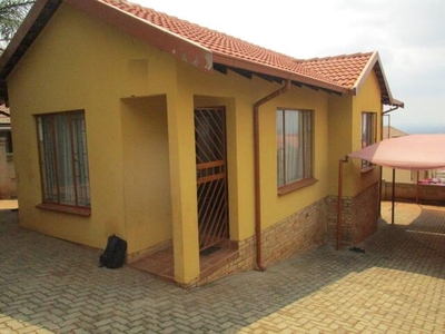House For Rent In Tlhabane West, Rustenburg