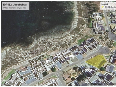 539m² Vacant Land For Sale in Jacobsbaai