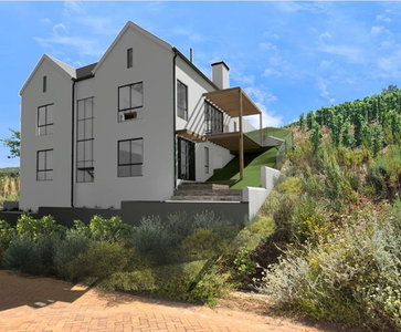Plot in an exclusive security estate in the Winelands