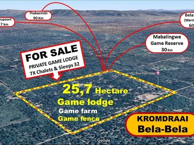 Farm For Sale in Bela Bela, Limpopo