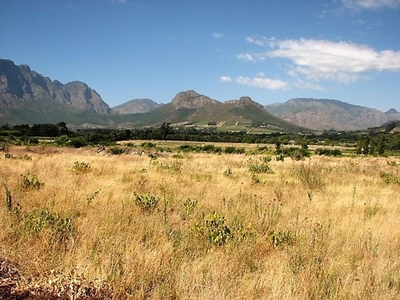 Vacant Land For Sale in Franschhoek, Western Cape