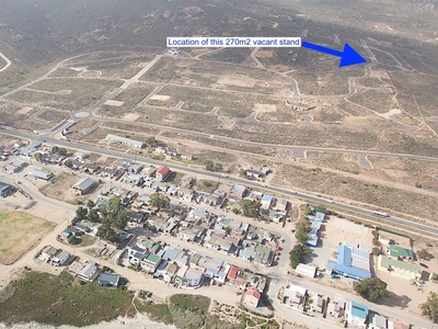 270m² Vacant Land For Sale in Steenbergs Cove