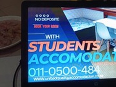 Affordable students accommodation - Johannesburg