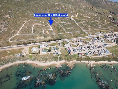 339m² Vacant Land For Sale in Steenbergs Cove