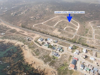 567m² Vacant Land For Sale in Steenbergs Cove