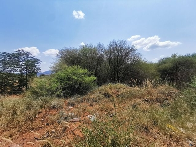 1,206m² Vacant Land For Sale in Thabazimbi