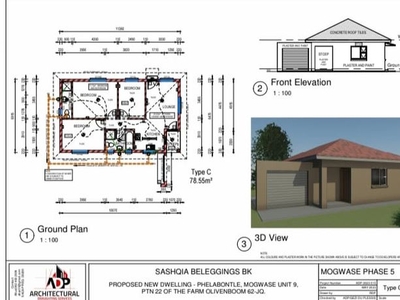 3 Bedroom Gated Estate For Sale in Mogwase