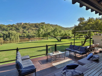 Stunning home overlooking the river, fully furnished