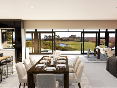 New Build with Contemporary Finishes and great Golf Course and Sea Views