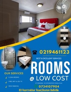 Special rooms to get at agood price. - Cape Town