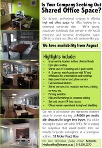 Upscale Shared Office Space for Lease in Illovo - Johannesburg