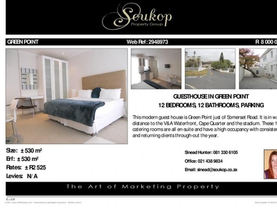12 Bedroom Guest house For Sale South Africa