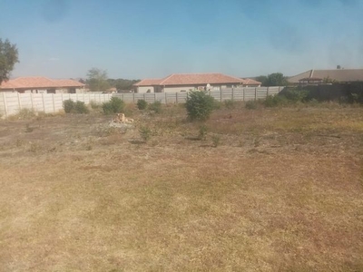 850m² Vacant Land For Sale in Brits Central